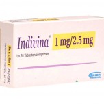 Индивина (Indivina) 1 мг + 2,5 мг (28 табл)